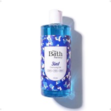 The Bath Factory 3 in 1 Erkekler için Kokulu Saç Yüz Vücut Temizleme Jeli 400 ml Arındırıcı Etki