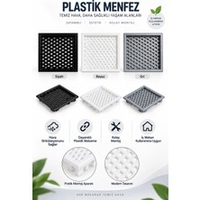 Kare Plastik Menfez