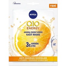 Cotton Soft Q10 Vitamin C Kağıt Maske