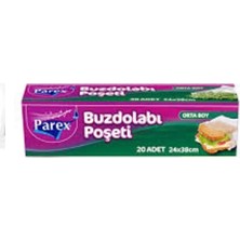 İpeknur Parex Buzdolabı Poşeti Orta Boy