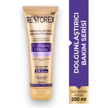 Restorex Collagen & Biotin Saç Bakım Kremi 250 ml - Dolgunlaştırıcı
