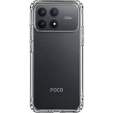 Mopal Redmi F8 Pro Uyumlu Şeffaf 2mm Silikon Kılıf | Kamera Korumalı