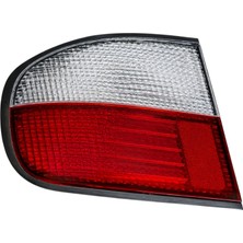 Nissan Primera 1996-2000 Stop Dış Sol (Beyaz/kırmızı)