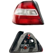 Honda Civic Euro 1996-1998 Stop Sol (Kırmızı-Beyaz)