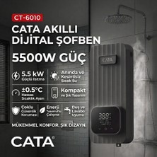 Cata Akıllı Dijital Şofben 5500W CT-6010