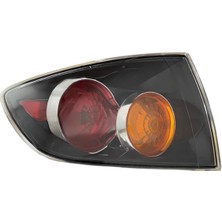 Mazda Mazda 3 2004-2008 Diş Siyah Stop Sol