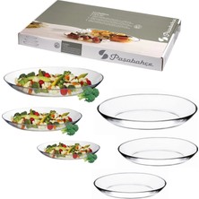 İpeknur Paşabahçe 96501 Invitation 3'lü Oval Tabak Set