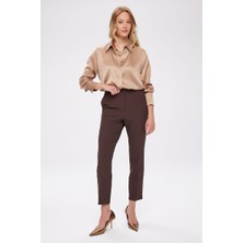 Faik Sönmez Arka Kemeri Lastikli Slim Fit Pantolon FAİK SÖNMEZ
