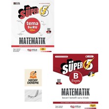 Nitelik Yayınları Nitelik 5.sınıf Süper Matematik Tema Süper B Matematik Beceri Temelli Soru Kitabı Hedef Deneme