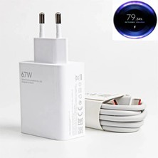 Adeyo Store Xaiomi Redmi Note 12PRO 13PRO 14PRO Uyumlu 67W Şarj Cihazı Adaptör Kablo Set