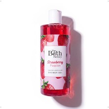 Çilekli The Bath Factory Duş Jeli 400 ml Cildinizi Nazikçe Temizler ve Parlaklık Kazandırır