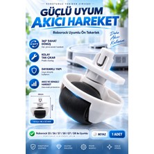 RotRever Roborock Q8 Max / Q8 Max+ / Q8 Max Pro / Q8 Max Pro+ Robot Süpürge Ön Tekerlek Beyaz 1 Adet