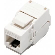 Nets Shop NETSDNE-KJ-C6A04 CAT.6A Utp Keystone Jack - Aletsiz Sonlandırma 180°(10 Adet)