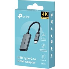 TP-Link Tp-Lınk UA520C Type-C To HDMI Adaptör - 4K@60Hz -Alüminyum