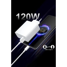 Adeyo Store 120 Watt Hızlı Çift Turbo Saliseli Şarj Adabtörüi Xiaomi Poco(Type-A) Android Uyumlu