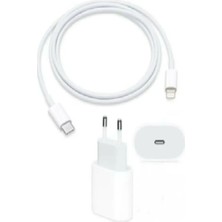 Adeyo Store Iphone 11 / 12 / 13 / 14 Pro - Pro Max Şarj Cihazı ( 20W Adaptör ve Type-C To Lightinig Kablo )