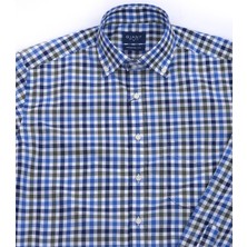 Giant Modern Fit Uzun Kol Kareli Erkek Gömleği - Günlük & İş
