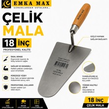 Emka 18 Inç Çelik Sıvacı Malası