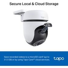 TP-Link Tp-Lınk 3mp 4mm  Wıfı Kablosuz Pan-Tilt Ip Kamera MC510