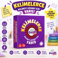 Kelimelerce Kutu Oyunu Kelime Dağarcığı Geliştiren Kutu Oyunu Hızlı Okumayı Öğretir 7-99 Yaş| Pundit Game