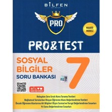 Bilfen Yayıncılık 7. Sınıf Pro&test Sosyal Bilgiler Soru Bankası Bilfen Yayınları