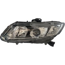 Honda Civic 2012-2015 Far Sol (Xenonsuz/motorlu) (Duy Yeri Doğru Orjinal Tip)