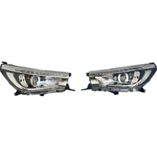 Toyota Hilux Revo 2016-2021 Far (Elektrikli/ledli/ Modifiye Tip/ledsiz Farı Ledliye Çeviren) (Takım)