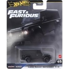 Hot Wheels Fast And Furious Land Rover Defender 110 4/5 Model Araba