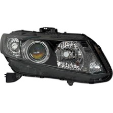 Honda Civic 2012-2015 Far Sağ (Xenonsuz/motorlu) (Duy Yeri Doğru Orjinal Tip)