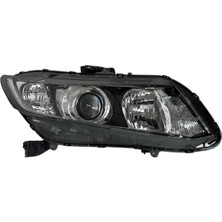 Honda Civic 2012-2015 Far Sağ (Xenonlu/motorlu) (Duy Yeri Doğru Orjinal Tip)