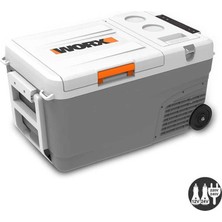 Worx WX876.9 12/24/220 VOLT 22 Litre Kompresörlü Outdoor Oto Buzdolabı (Akü Dahil Değildir)
