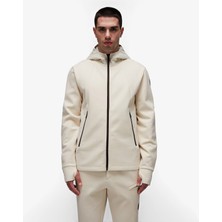 Napapijri Lys Full-Zip Erkek Beyaz Sweatshirt