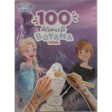 Disney Karlar Ülkesi - 100 Dövmeli Boyama Kitabı Doğan Çocuk
