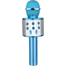Monadm Kablosuz Karaoke Mikrafon Bluetooth Mp3 Çalar Sd-Usb-Aux Girişli Renk Seçimi Yoktur