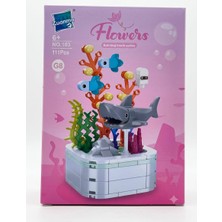 Netavantaj Flowers Building Block Serisi G8 Akvaryum Blok Seti