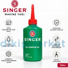 dm dikişmarket Singer Çok Amaçlı Makina Yağı 100 cc