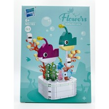 Netavantaj Flowers Building Block Serisi G3 Akvaryum Balıkları Blok Seti