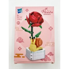 Netavantaj Flowers Building Block Serisi F1 Gül Blok Seti