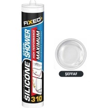 Fixed Duşakabin Silikonu 330G, Şeffaf