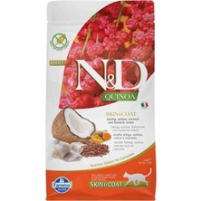 N&d Quinoa Tahılsız Skin & Coat Ringa Balıklı Yetişkin Kedi Maması 1,5 kg