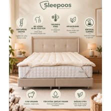 Sleepoos Tek Kişilik Yün Yatak Pedi