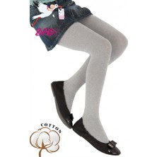 Dore Bebek Cotton Külotlu Çorap - Gri