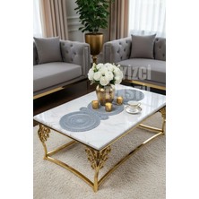 Çt Çeyizci Tekstil Runner Dantel Detaylı Tek Runner - 115X35CM