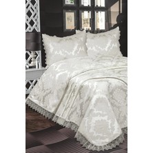Çt Çeyizci Tekstil Kefaret Yatak Örtüsü Çift Kişilik Jakarlı
