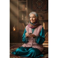 Çt Çeyizci Tekstil Düğmeli Yumoş Yelek