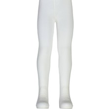 Dore Kız Çocuk Cotton Külotlu Çorap - Ekru