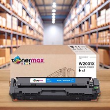 tonermax Hp Color Laserjet Pro Mfp M479DN W2031X Mavi Muadil Toner Çipli