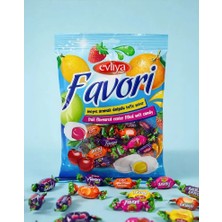 Evliya Favori Meyve Aromalı Toffe Şeker 350 gr