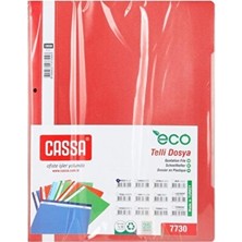 Cassa Telli Dosya Kırmızı 50'li