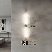 Aygün Elektrik CT-5211 Çubuk LED Aplik Krom Kasa - 6400K (Beyaz)